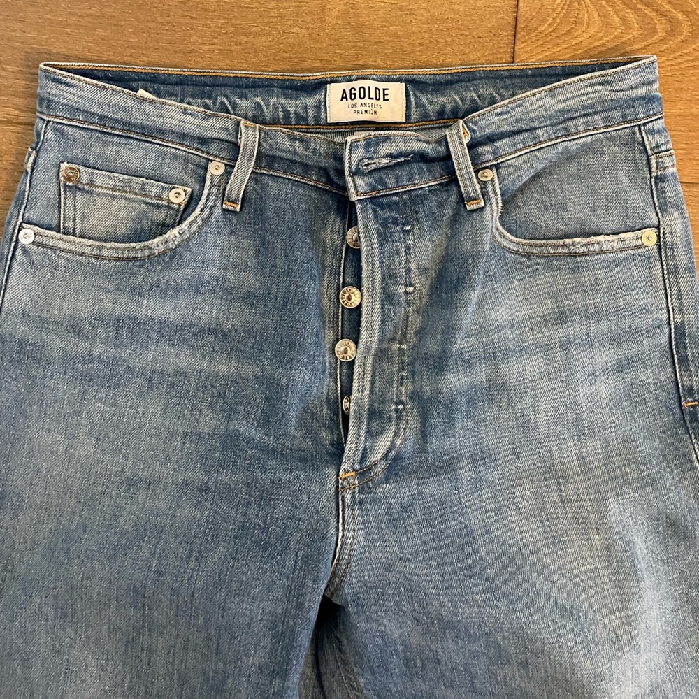Agolde undone hem jeans sz29